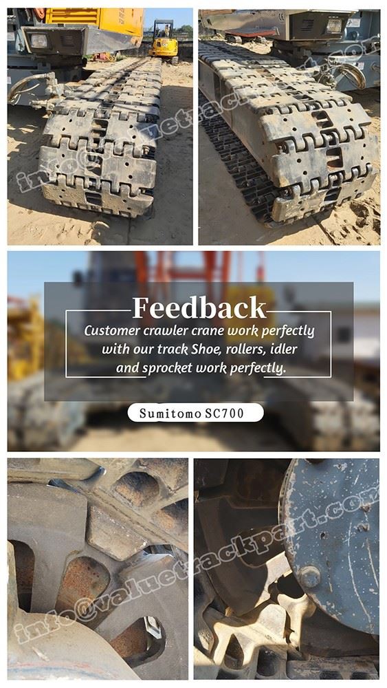 Sumitomo SC700 track parts feedback