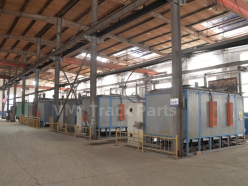 crane undercarriage part heat treatment crane undercarriage part heat treatment